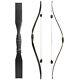 15-50ibs 58 Traditional Triangle Bow Recurve Bow Wood Handmade Archery Hunting