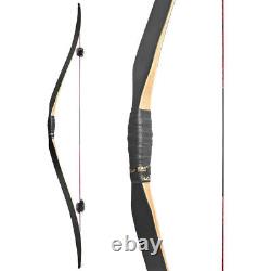 15-50Ibs 58 Traditional Triangle Bow Recurve Bow Wood Handmade Archery Hunting