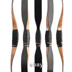 15-50lbs Traditional Recurve Bow Hunting Horsebow Longbow Mongolian Archery