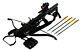 175 Lbs Recurve Hunting Crossbow Package Black With Arrows
