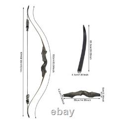 18.14kg/40lbs Takedown Recurve Bow Wooden Right Hand Recurve Bow Recurve Bow Kit