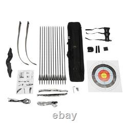 18.14kg/40lbs Takedown Recurve Bow Wooden Right Hand Recurve Bow Recurve Bow Kit
