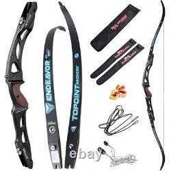 18-44Lbs 68 Recurve Bow 25 ILF Riser For Outdoor Right Handed Archery Shooting