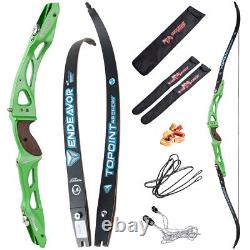 18-44Lbs 68 Recurve Bow 25 ILF Riser For Outdoor Right Handed Archery Shooting