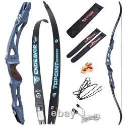 18-44Lbs 68 Recurve Bow 25 ILF Riser For Outdoor Right Handed Archery Shooting