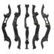 19 F Interface Recurve Bow Riser Aluminum Takedown Handle Hunting Archery