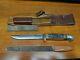 1950s Bear Archery Running Bear Bowhunter Knife And File Set Original