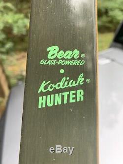 1953 Bear Archery Kodiak Recurve Bow (60-40#)