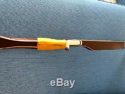 1959 Bear Archery Kodiak Repro 60 AMO 45# Maple Window- Mint Condition