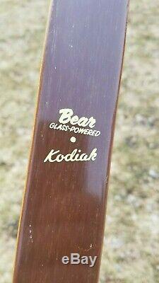 1959 Bear Kodiak Recurve Bow, 56 45#