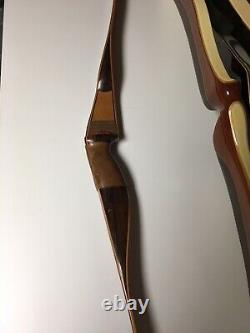 1959 Fred Bear Archery Kodiak Recurve Bow Maple MSW 60 48#