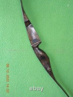 1965-67 Wing Nighthawk Recurve bow 60', 30#, green limbs, no string