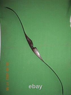 1965-67 Wing Nighthawk Recurve bow 60', 30#, green limbs, no string