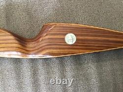 1968 Bear Tigercat Bow withconverta acc. Bracket AMO 62 36# very nice Zebra wood