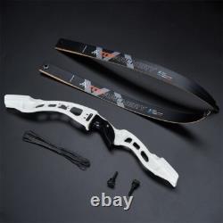 20-40lbs Archery 66 Takedown Recurve Bow Aluminum Alloy Riser Carbon Arrows