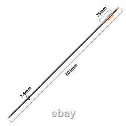 20-40lbs Archery 66 Takedown Recurve Bow Aluminum Alloy Riser Carbon Arrows