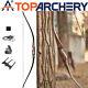 20-70lb Handmade Wooden Longbow Traditional Archery Recurve Bow Hunting & Target
