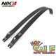22-50lbs 68 @25 Nika Archery Recurve Bow Limb N3 Carbon 55% With Small Bull Logo