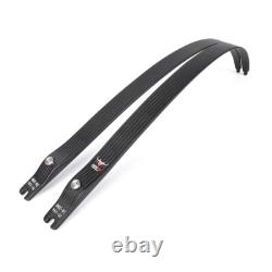 22-50lbs 68 @25 Nika Archery Recurve Bow Limb N3 Carbon 55% With Small BULL Logo