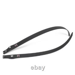 22-50lbs 68 @25 Nika Archery Recurve Bow Limb N3 Carbon 55% With Small BULL Logo