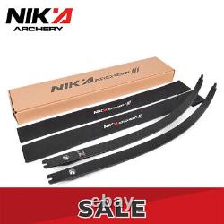 22-50lbs 68 N3 Recurve Bow Limbs 55% Carbonfibre Content Bow Accessories Nika