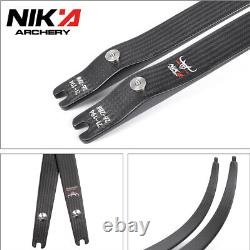 22-50lbs 68 N3 Recurve Bow Limbs 55% Carbonfibre Content Bow Accessories Nika