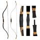 25-50lbs Archery 46 Traditional Recurve Bow Horsebow For Horse Back Hunting