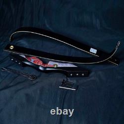 25-55lbs Takedown Traditional Longbow Set 60 Recurve Bow Set Hunting Bow Set