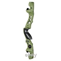 25-60#Archery 62 ILF Recurve Bow 19 Riser / Laminated Limbs for Hunting Target