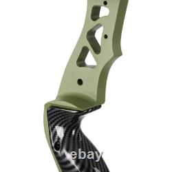 25-60#Archery 62 ILF Recurve Bow 19 Riser / Laminated Limbs for Hunting Target