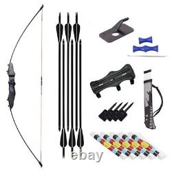 30/40lbs Professional Bow And Arrow Recurve Bow Wooden Split Bow And Arrow Set