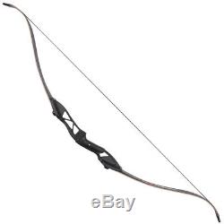 30-50lbs Archery Hunting Takedown Recurve Bow and Arrows Shooting Right Hand Set