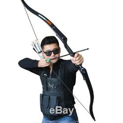 30-50lbs Archery Hunting Takedown Recurve Bow and Arrows Shooting Right Hand Set