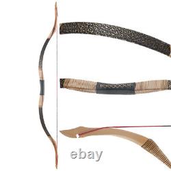 30-50lbs Archery Traditional Recurve Bow Mongolian Horse Bow Hunting Shooting