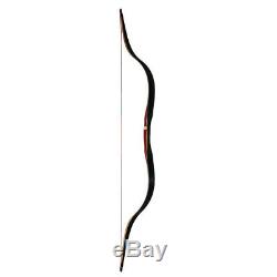 30-50lbs Laminated Limbs Recurve Bow Longbow Horsebow Archery Hunting Shooting