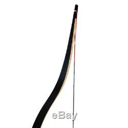 30-50lbs Laminated Limbs Recurve Bow Longbow Horsebow Archery Hunting Shooting