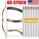 30-50lbs Traditional Archery Recurve Bow Hunting Mongolian Horse Bow&arrow Set