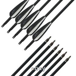 30-50lbs Traditional Bow Archery Recurve Bow Horse Bow and Carbon Arrows Set