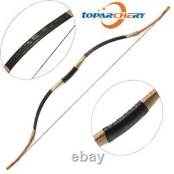 30-50lbs Traditional Recurve Bow Archery Hunting Longbow Mongolian Horsebow