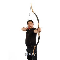 30-50lbs Traditional Recurve Bow Archery Hunting Longbow Mongolian Horsebow