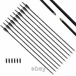 30-60LBS Archery 60 Takedown Recurve Bow Kit Arrows Set Outdoor Hunting Adult