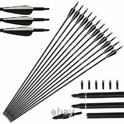 30-60LBS Archery 60 Takedown Recurve Bow Kit Arrows Set Outdoor Hunting Adult