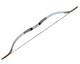 30-70 Lbs Traditional Recurve Bow Longbow Wooden Mongolian Bow Archery Hunting