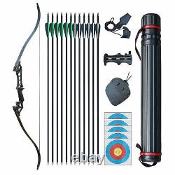 30-70lb Takedown Recurve Bow and Arrows Set Adult Practice Right Hand Archery
