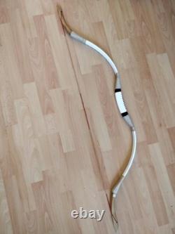 30-70lb Traditional Recurve Bow Mongolian Horse Bow Archery Handmade Hunting Bow