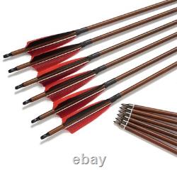 30-70lb Traditional Recurve Bow Mongolian Horse Bow Archery Handmade Hunting Bow