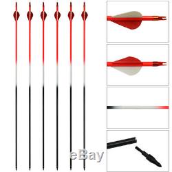 30-70lbs Archery Takedown Recurve Bow Set Hunting Kit RH Outdoor Sport Adult