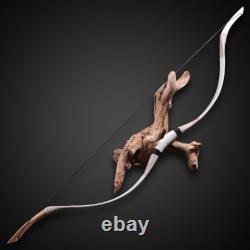 30-70lbs Archery Traditional Bow Mongolian Horsebow Cowhide Recurve Bow Hunting
