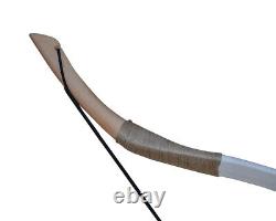 30-70lbs Archery Traditional Recurve Bow Mongolian Horse Bow&Pure Carbon Arrows