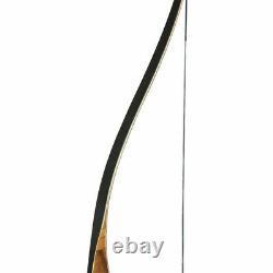 30lb 54 Archery Longbow RH Traditional Hunting Recurve Bow for Youth & Beginner